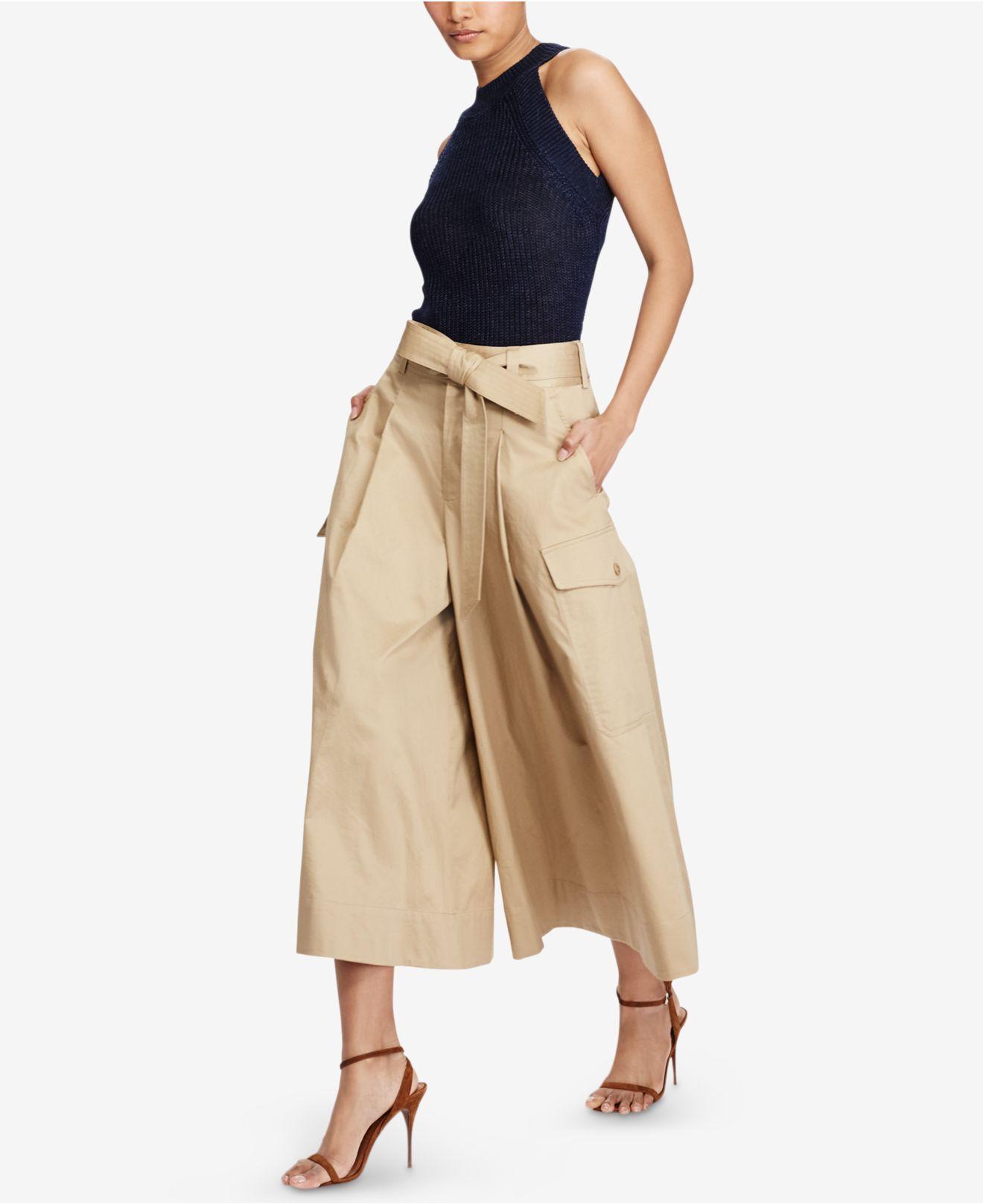 Polo ralph lauren outlet wide leg pants